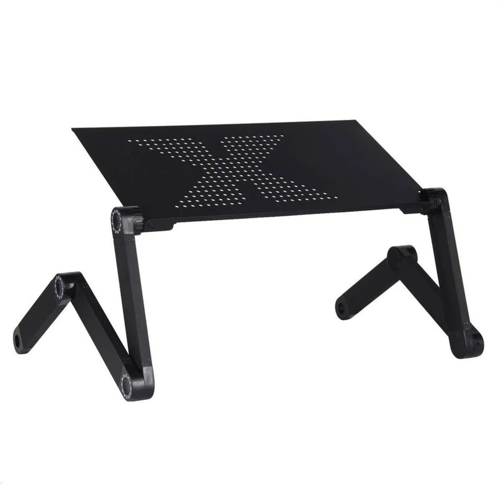 Laptop standaard Verstelbaar Universeel - Laptoptafel - Zwart - 123laptophoezen.nl