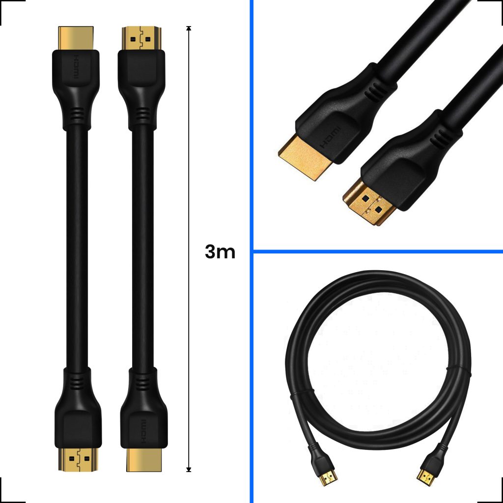 HDMI 2.1 Ultra High Speed Kabel 3 Meter – HS - 123laptophoezen.nl