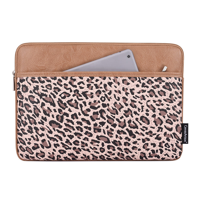 Laptophoes 13.3 Inch PU - Sleeve - Panterprint