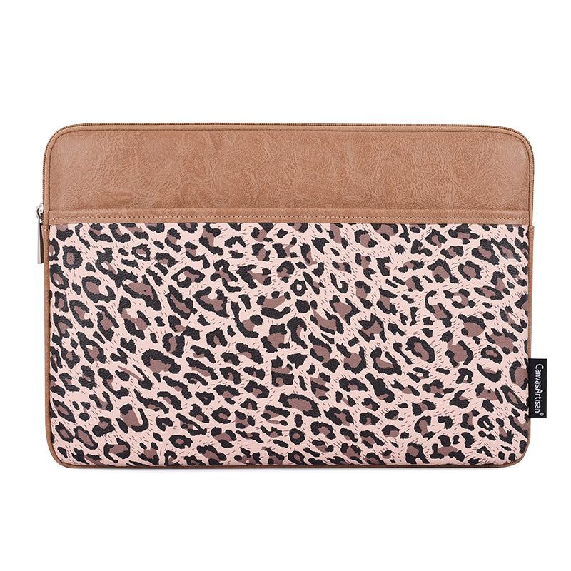 Laptophoes 13.3 Inch PU - Sleeve - Panterprint