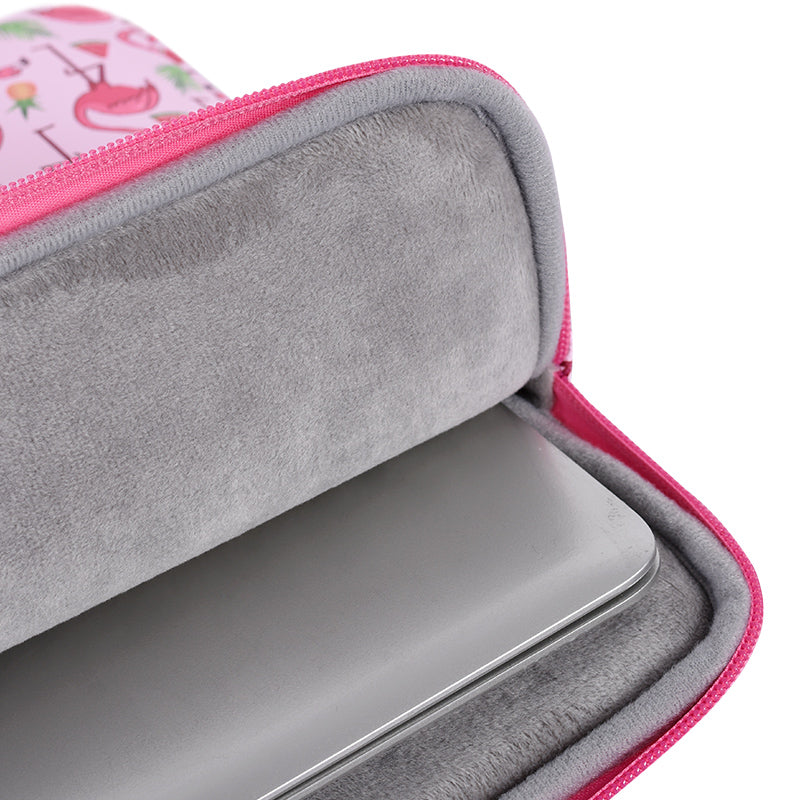 Laptophoes 13.3 Inch - GV Sleeve - Flamingo Roze - 123laptophoezen.nl