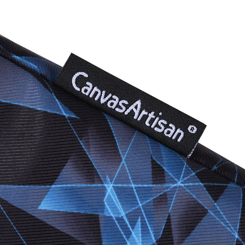 Laptophoes 13.3 Inch - GV Sleeve - Blue Leaves - 123laptophoezen.nl