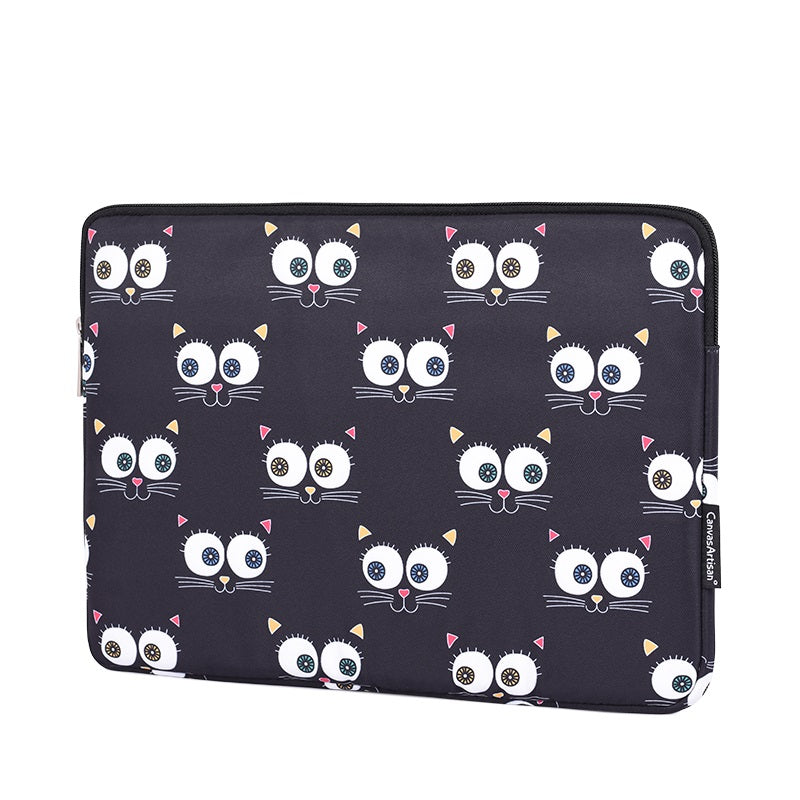 Laptophoes 13.3 Inch - GV Sleeve - Cat - 123laptophoezen.nl