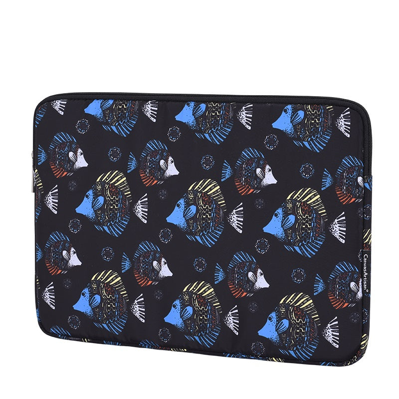 Laptophoes 13.3 Inch - GV Sleeve - Fish - 123laptophoezen.nl