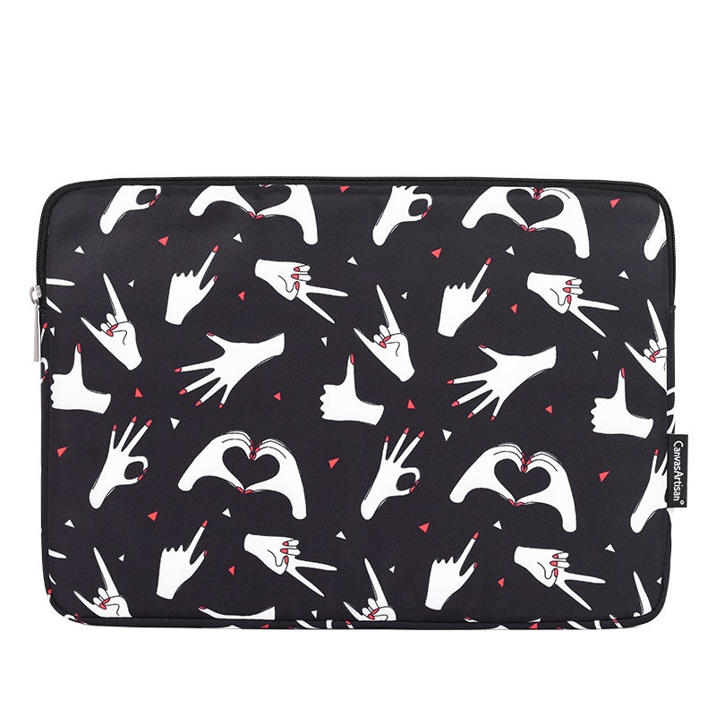 Laptophoes 13.3 Inch - GV Sleeve - Love & Peace - 123laptophoezen.nl