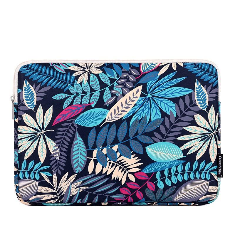 Laptophoes 15.6 Inch - GV Sleeve - Blue Forest - 123laptophoezen.nl