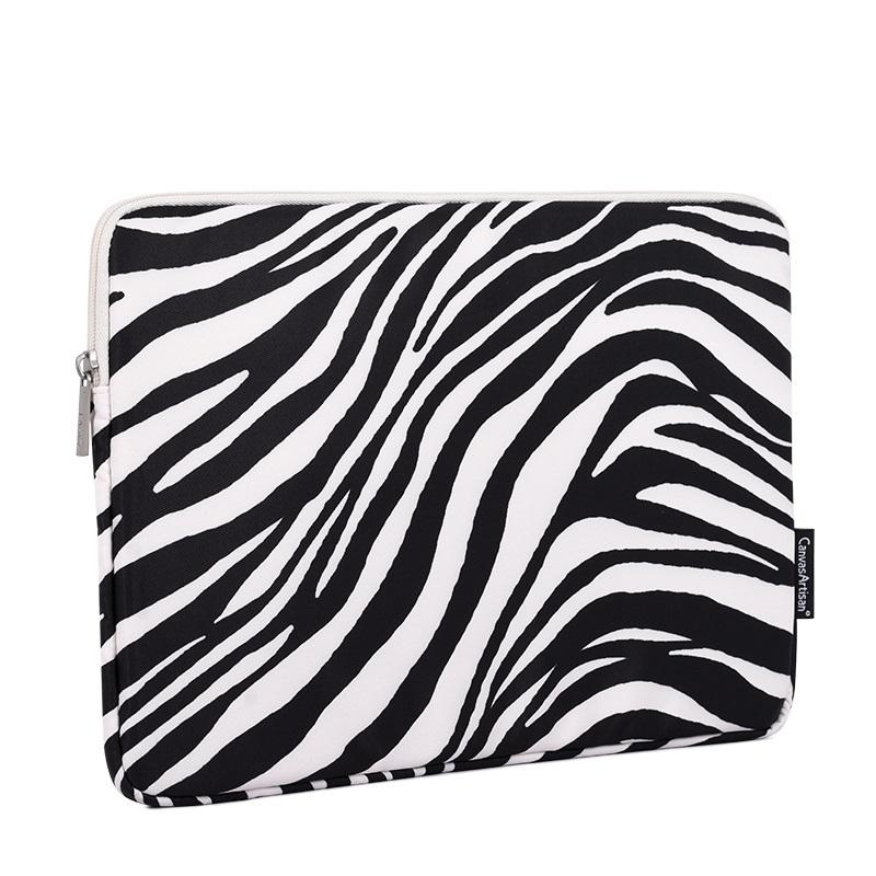 Laptophoes 13.3 Inch - GV Sleeve - Zebra - 123laptophoezen.nl