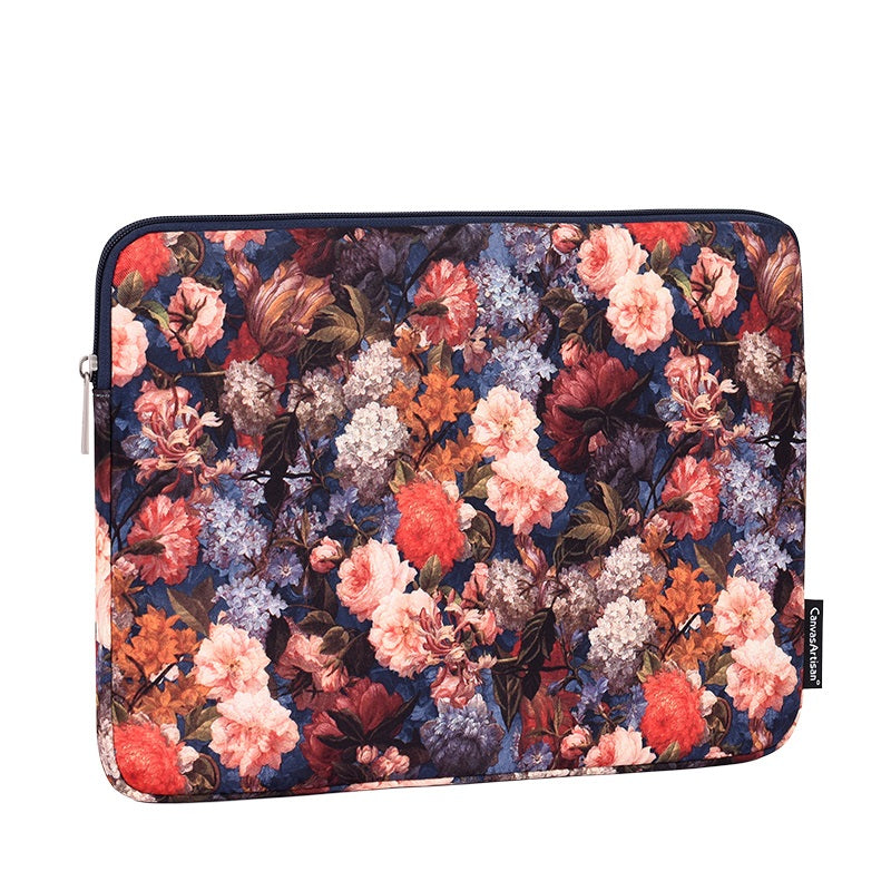 Laptophoes 13.3 Inch - GV Sleeve - Multi Bloemen - 123laptophoezen.nl