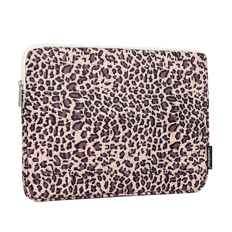 Laptophoes 13.3 Inch - GV Sleeve - Panterprint - 123laptophoezen.nl