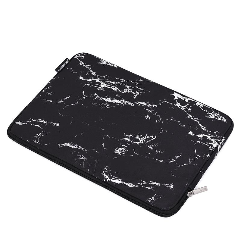 Laptophoes 13.3 Inch - GV Sleeve - Zwart Marmer - 123laptophoezen.nl
