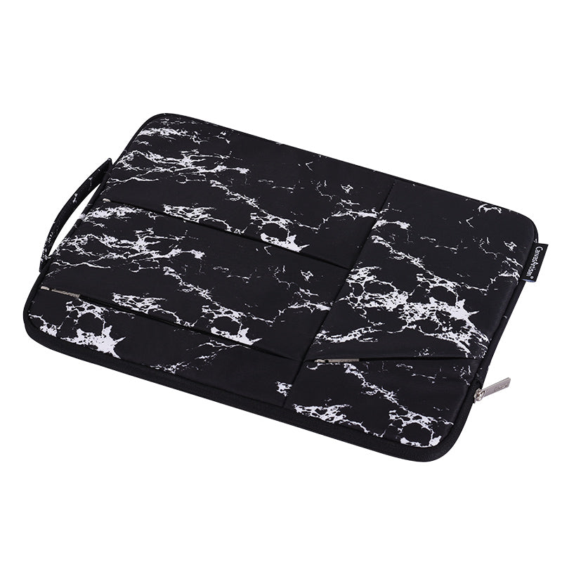 Laptophoes 15.6 Inch - XV Sleeve - Zwart Marmer - 123laptophoezen.nl