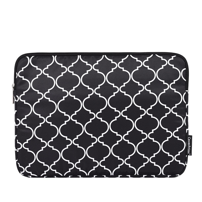Laptophoes 13.3 Inch - GV Sleeve - Koninklijk Zwart - 123laptophoezen.nl