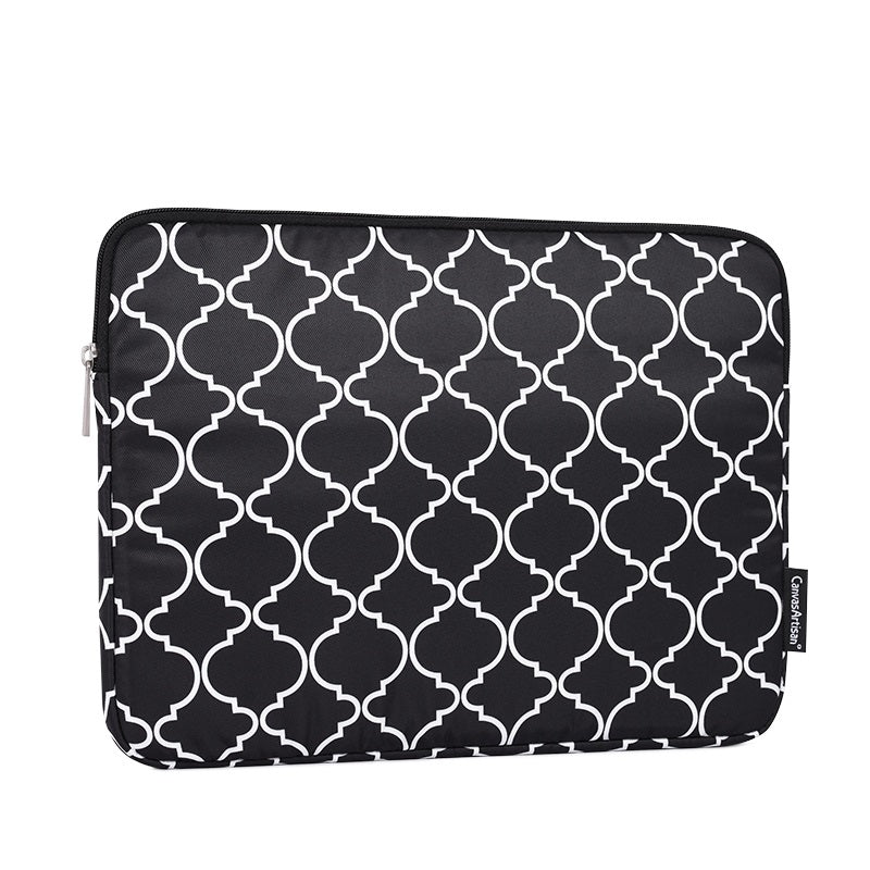Laptophoes 13.3 Inch - GV Sleeve - Koninklijk Zwart - 123laptophoezen.nl