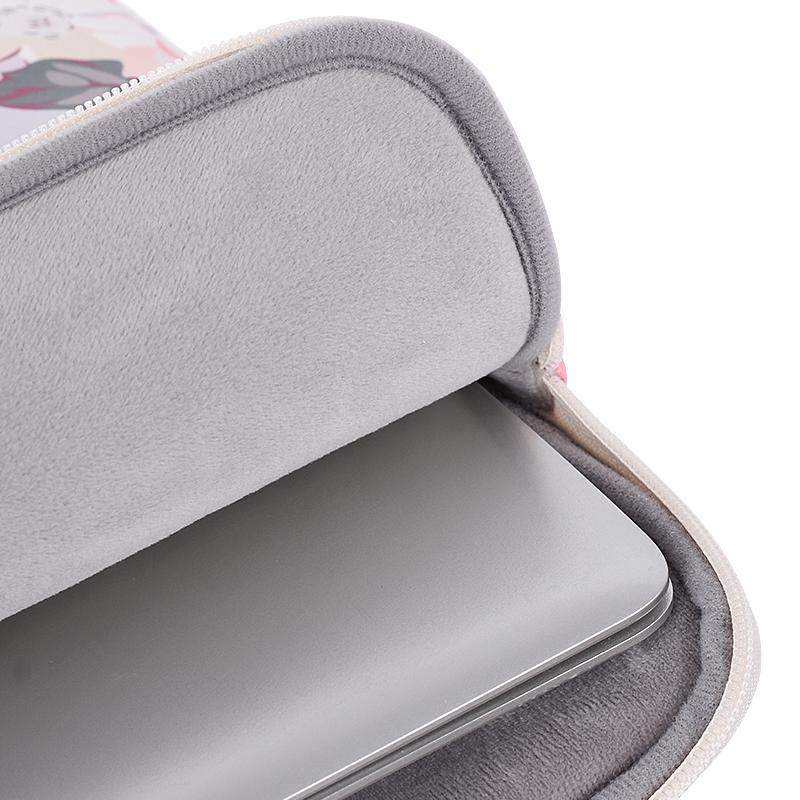 Laptophoes 13.3 Inch - GV Sleeve - Witte Roos - 123laptophoezen.nl