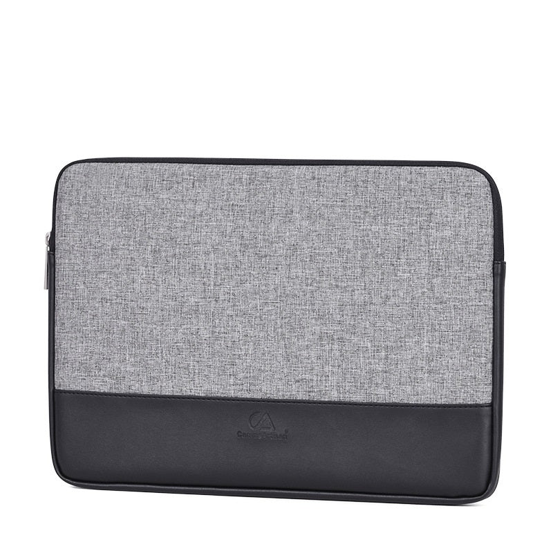 Laptophoes 13.3 Inch - GV Sleeve - Grijs Zwart - 123laptophoezen.nl