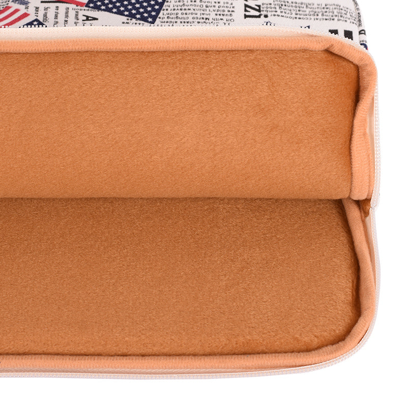 Laptophoes 13.3 Inch - GV Sleeve - Paper USA - 123laptophoezen.nl