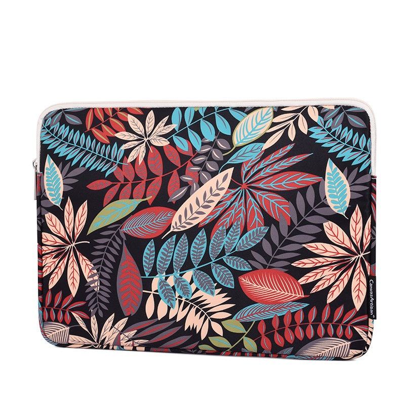 Laptophoes 13.3 Inch - GV Sleeve - Forest - 123laptophoezen.nl