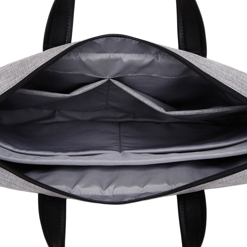 Laptoptas 14 inch - Sleeve - Laptophoes - Grijs - 123laptophoezen.nl