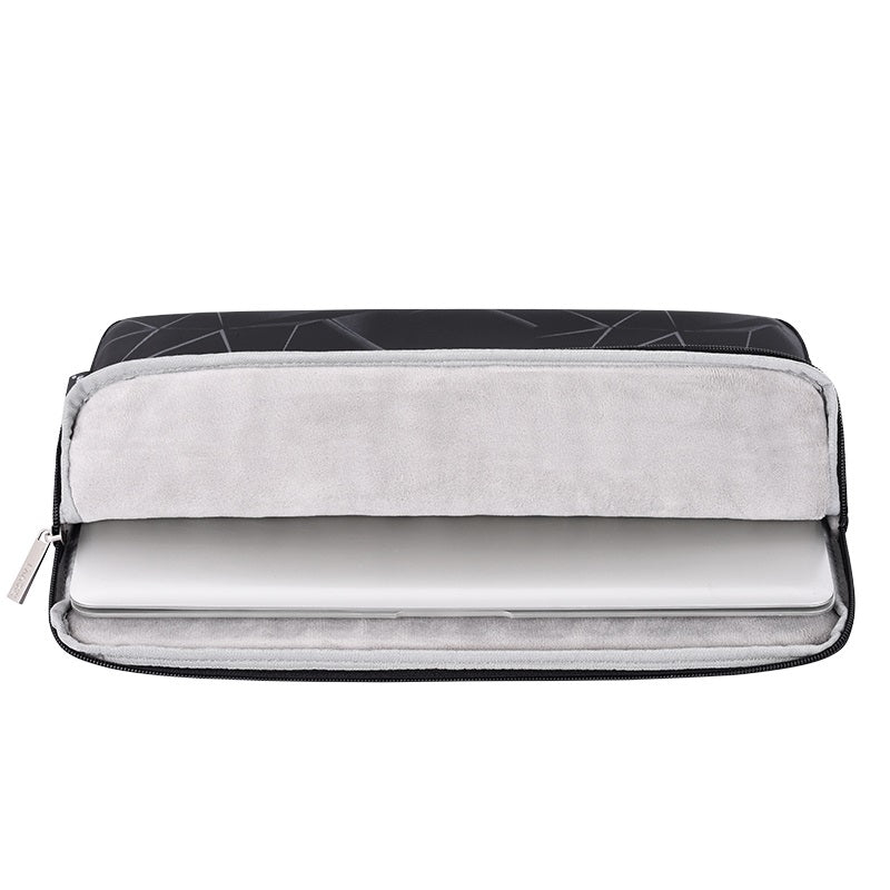 Laptophoes 13.3 Inch - GV Sleeve - Gebroken Zwart - 123laptophoezen.nl