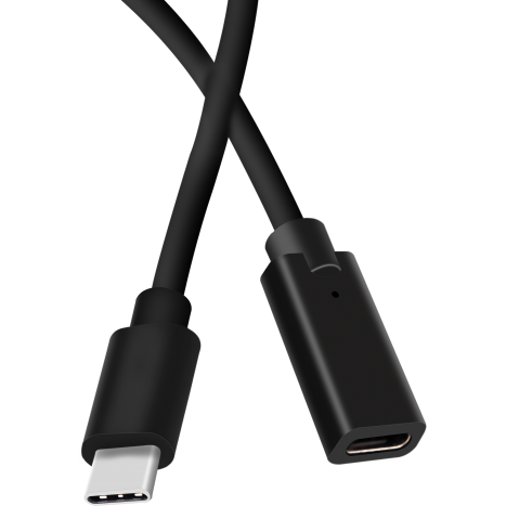 USB 3.1 Verlengkabel 1 Meter - 4K Ondersteuning - 123laptophoezen.nl
