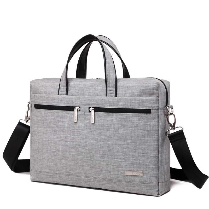 Laptoptas 14 inch - Sleeve - Laptophoes - Grijs - 123laptophoezen.nl