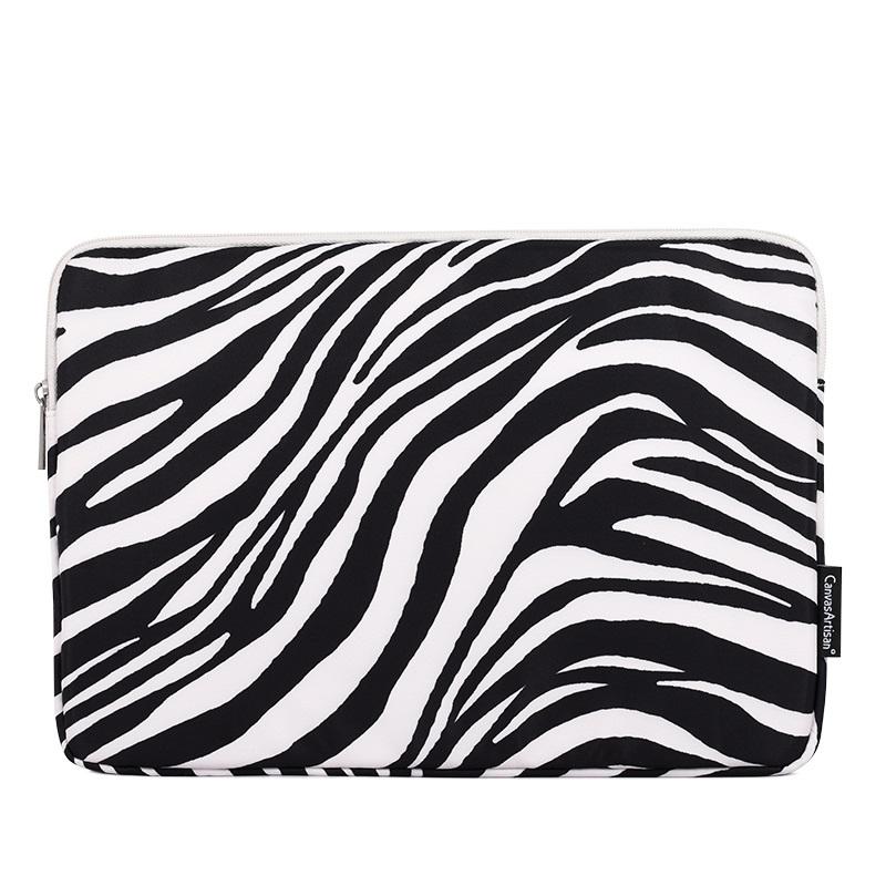 Laptophoes 13.3 Inch - GV Sleeve - Zebra - 123laptophoezen.nl