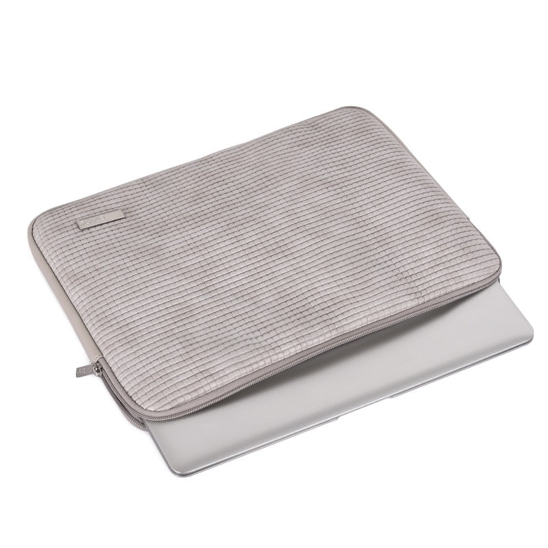 Laptophoes 13.3 Inch - GV Sleeve - Beige - 123laptophoezen.nl