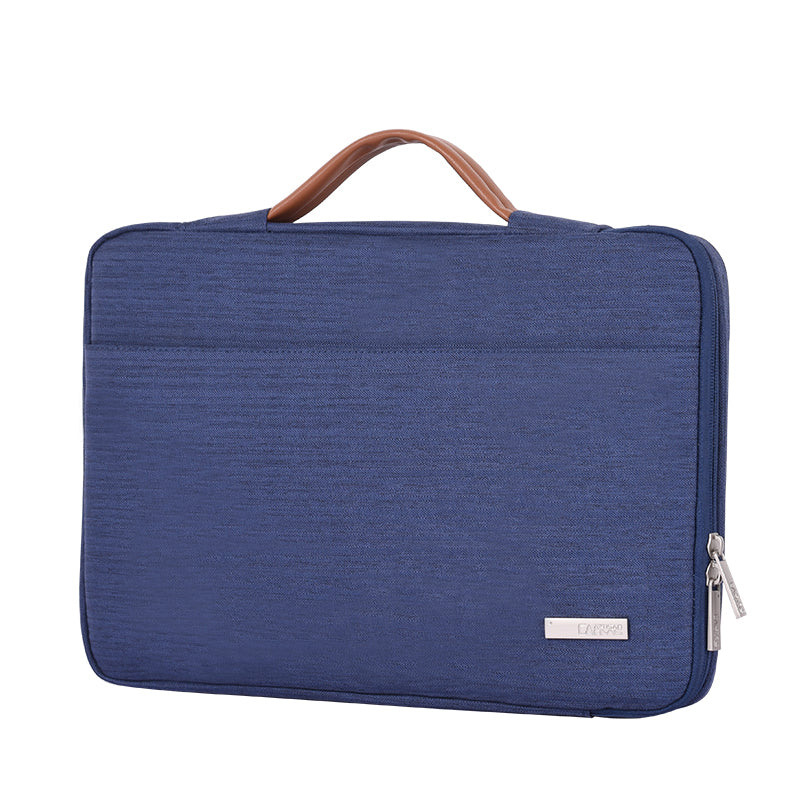 Laptophoes 13.3 Inch - Sleeve met Handvat - Blauw - 123laptophoezen.nl