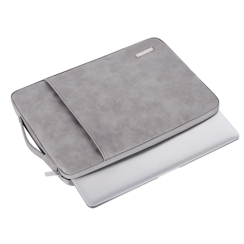 Laptophoes 12 Inch - BK Sleeve - Grijs