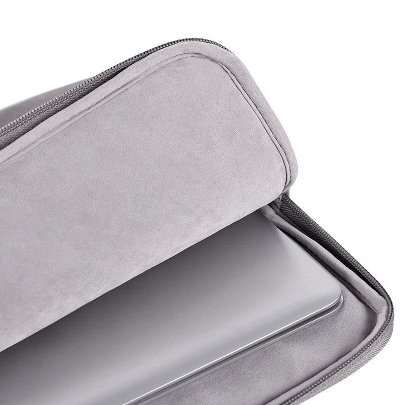 Laptophoes 12 Inch - BK Sleeve - Grijs