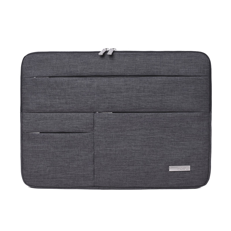 Laptophoes 13.3 Inch - TV Sleeve - Donkergrijs - 123laptophoezen.nl