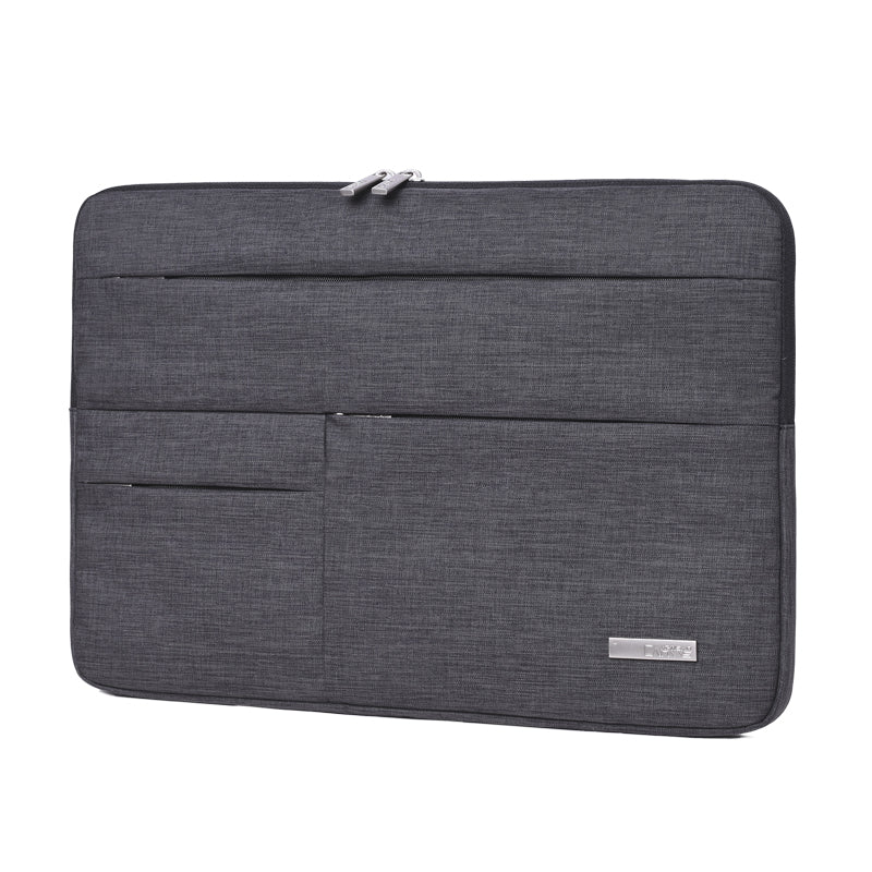 Laptophoes 13.3 Inch - TV Sleeve - Donkergrijs - 123laptophoezen.nl