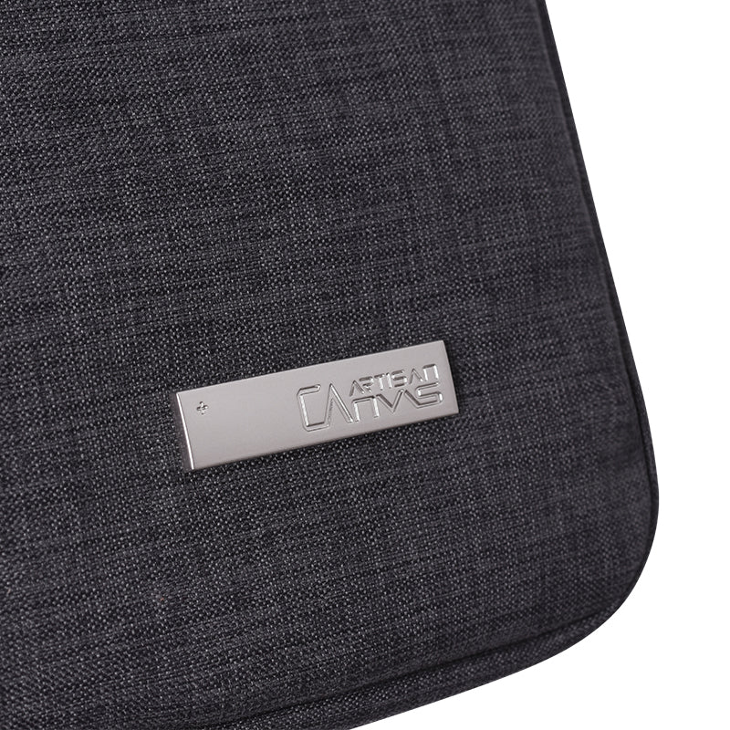 Laptophoes 13.3 Inch - TV Sleeve - Donkergrijs - 123laptophoezen.nl