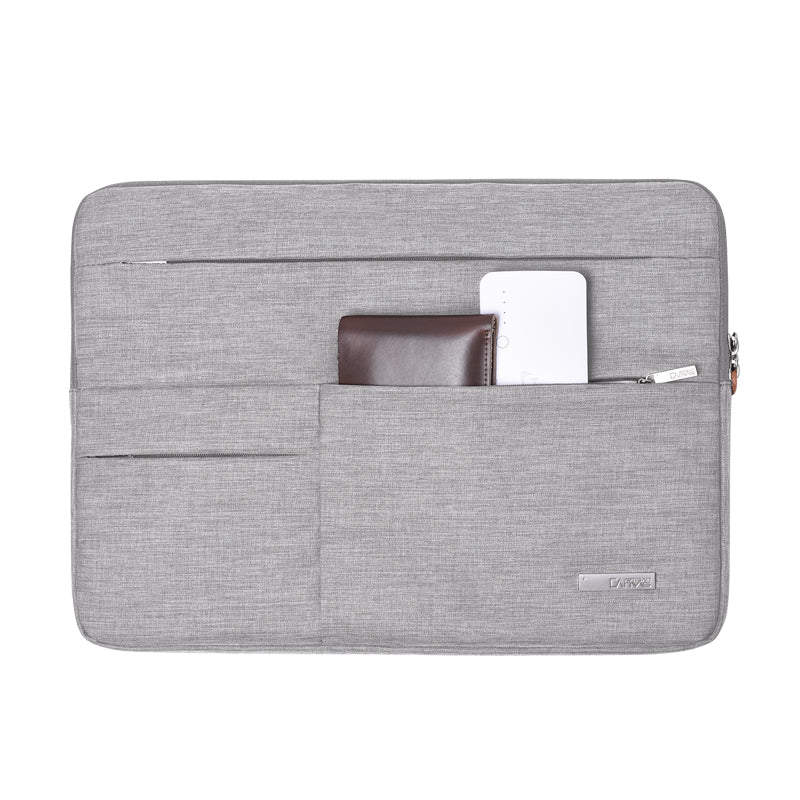 Laptophoes 13.3 Inch - TV Sleeve - Grijs - 123laptophoezen.nl