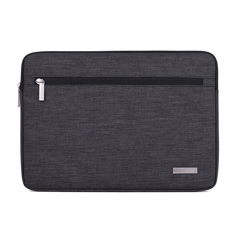 Laptophoes 14 inch - Sleeve - Donkergrijs - 123laptophoezen.nl