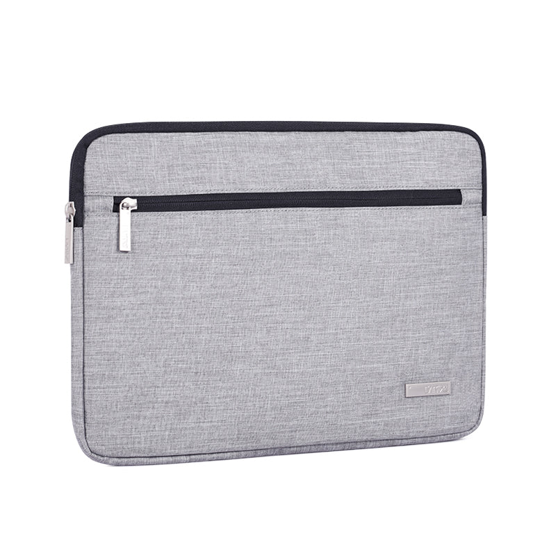 Laptophoes 13 Inch - Sleeve - Grijs - 123laptophoezen.nl