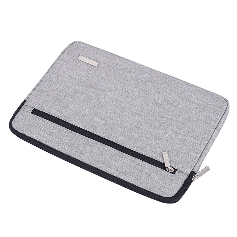 Laptophoes 13 Inch - Sleeve - Grijs - 123laptophoezen.nl