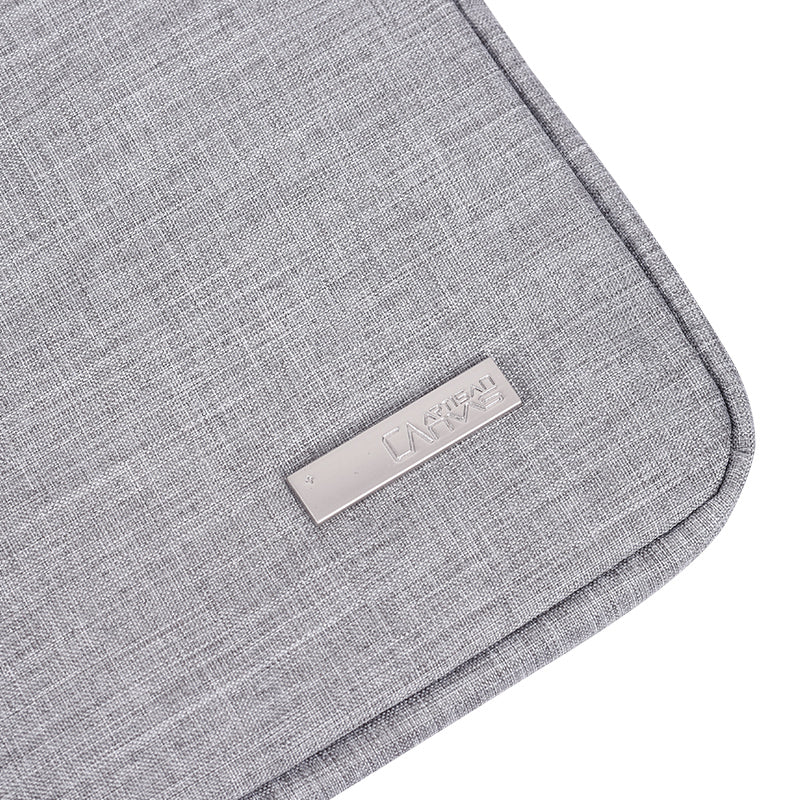 Laptophoes 13 Inch - Sleeve - Grijs - 123laptophoezen.nl
