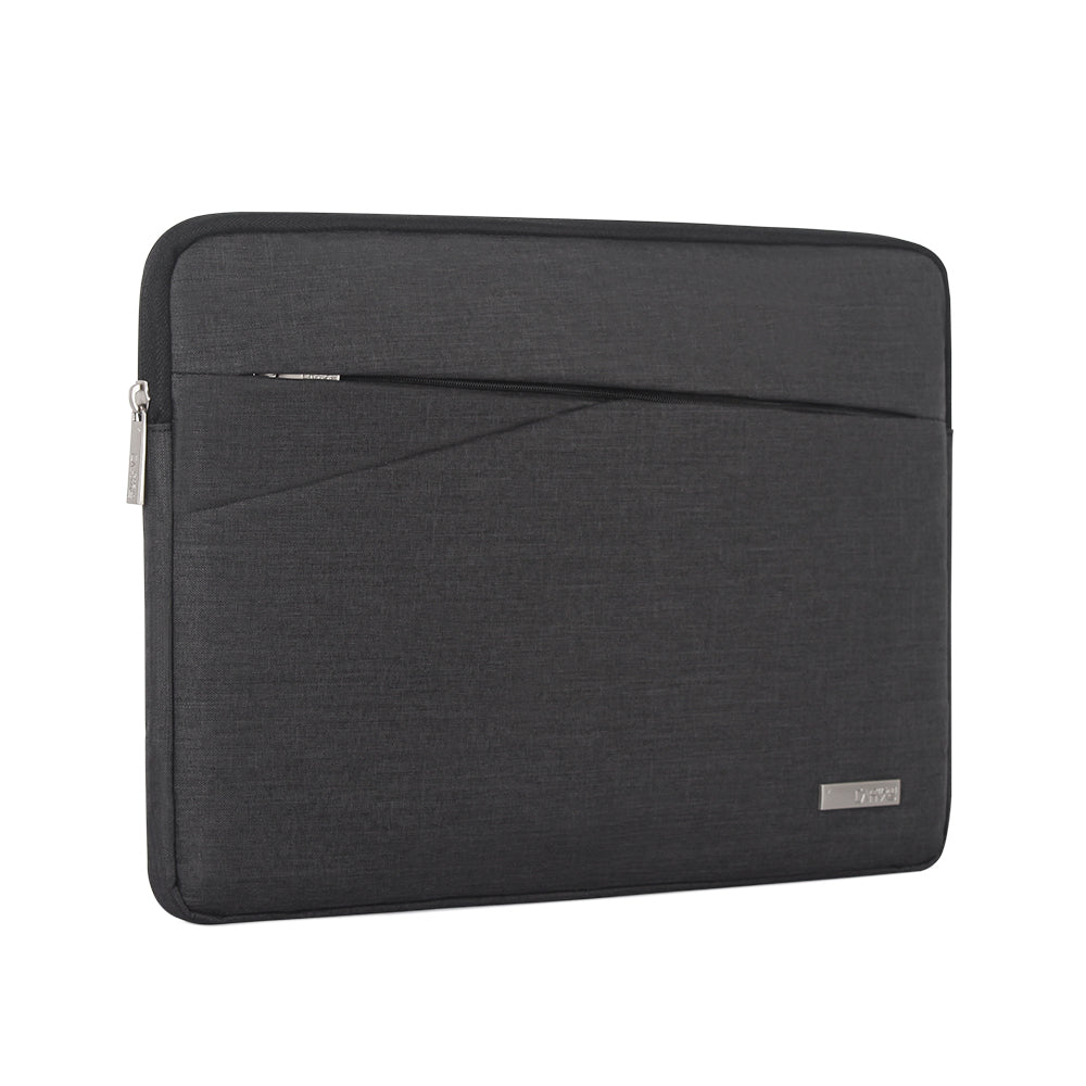 Laptophoes 13.3 Inch - XZV Sleeve - Donkergrijs - 123laptophoezen.nl