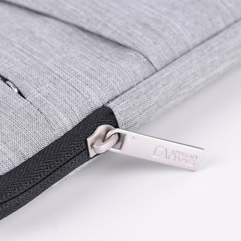 Laptophoes 13.3 Inch - XZV Sleeve - Grijs - 123laptophoezen.nl