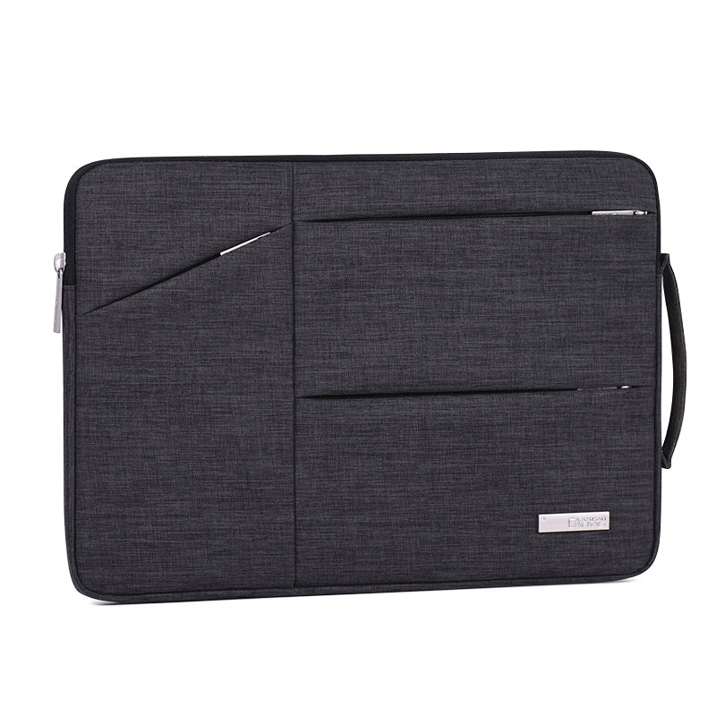 Laptophoes 13.3 Inch - XV Sleeve - Donkergrijs - 123laptophoezen.nl