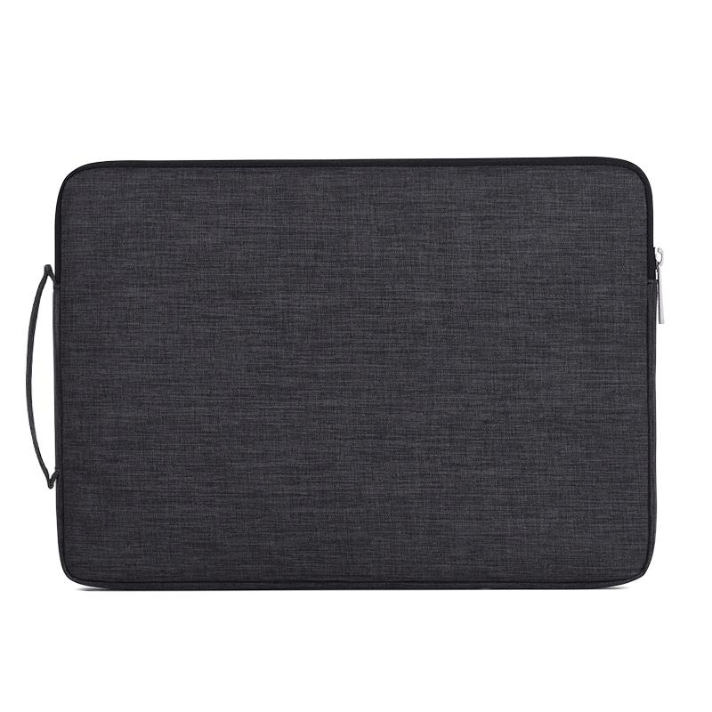 Laptophoes 15.6 Inch - XV Sleeve - Donkergrijs - 123laptophoezen.nl