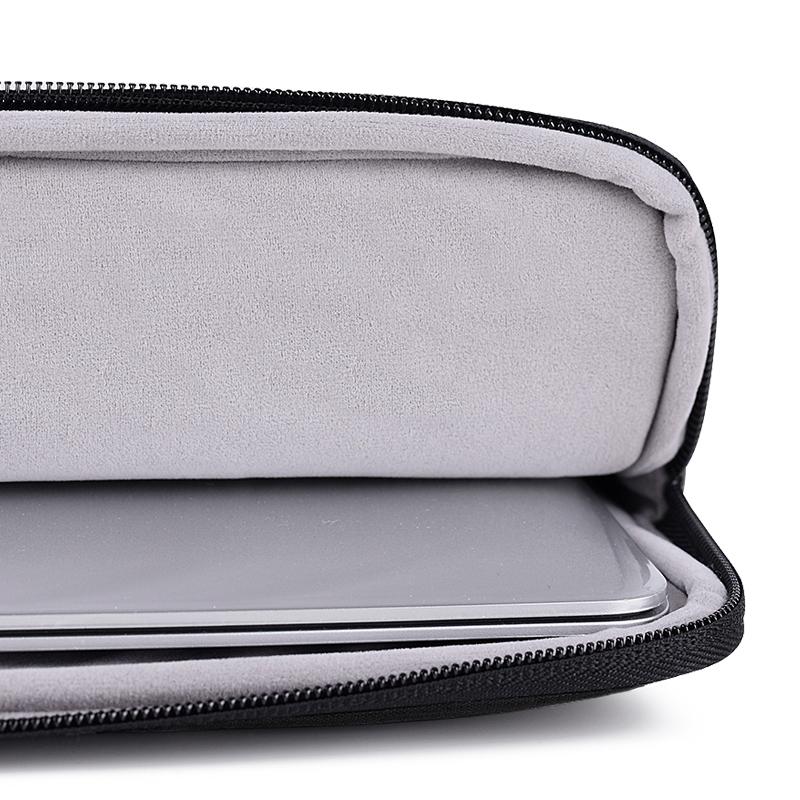 Laptophoes 15.6 Inch - XV Sleeve - Donkergrijs - 123laptophoezen.nl