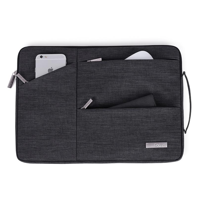 Laptophoes 15.6 Inch - XV Sleeve - Donkergrijs - 123laptophoezen.nl