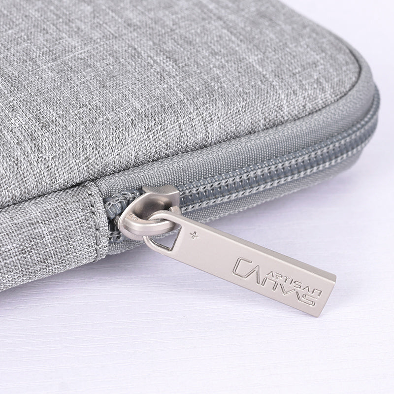 Laptophoes 13.3 Inch - GV Sleeve - Grijs - 123laptophoezen.nl