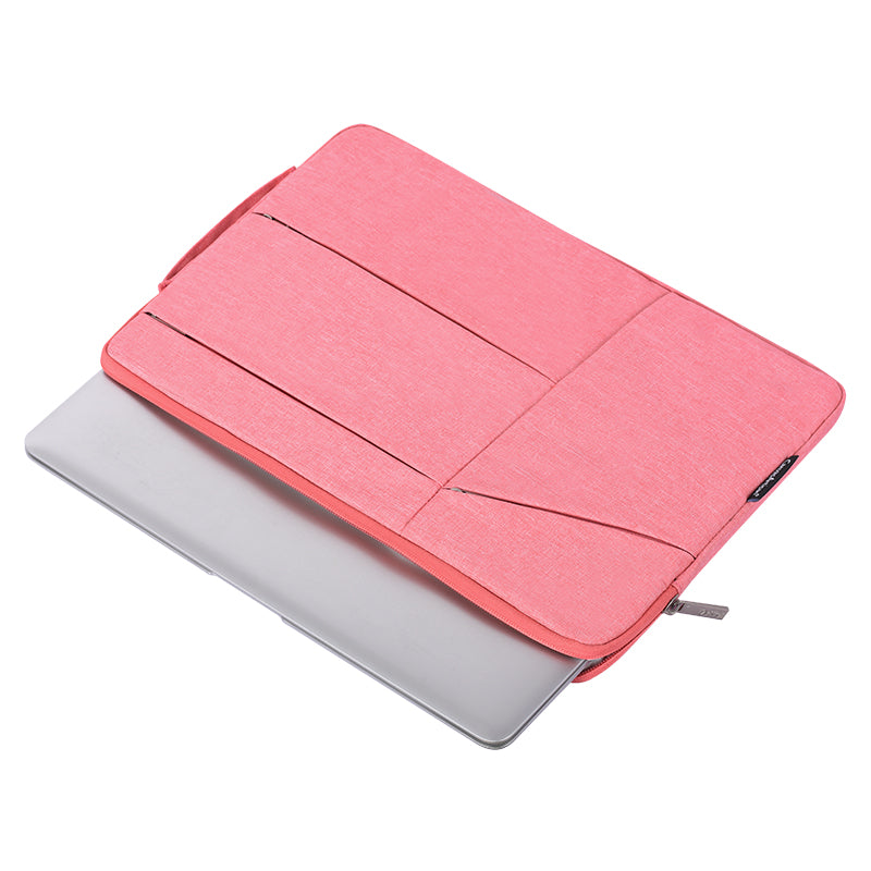 Laptophoes 14 inch - XV Sleeve - Roze - 123laptophoezen.nl