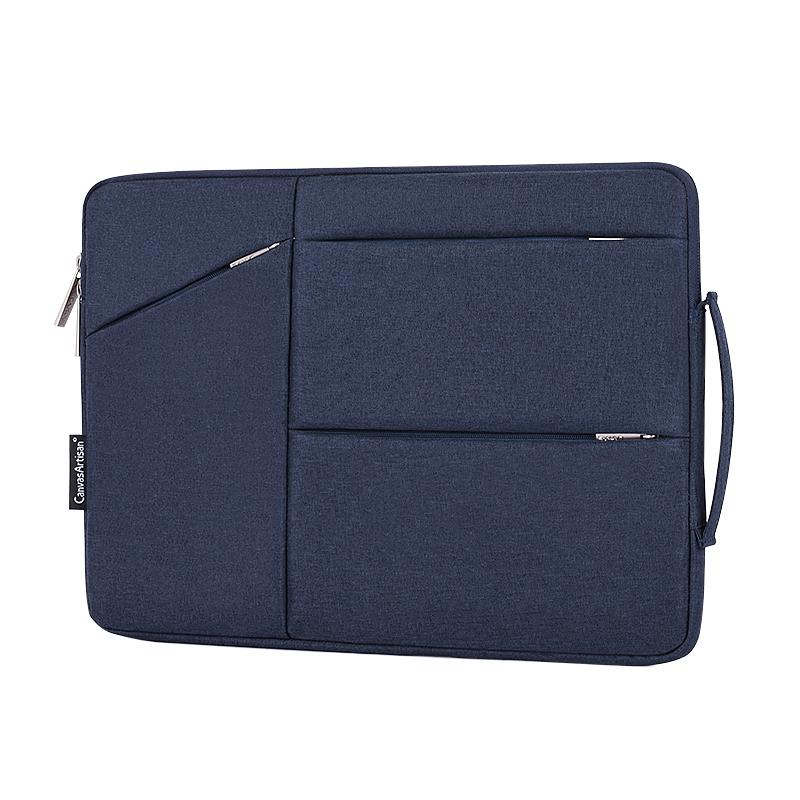 Laptophoes 15.6 Inch - XV Sleeve - Donkerblauw - 123laptophoezen.nl