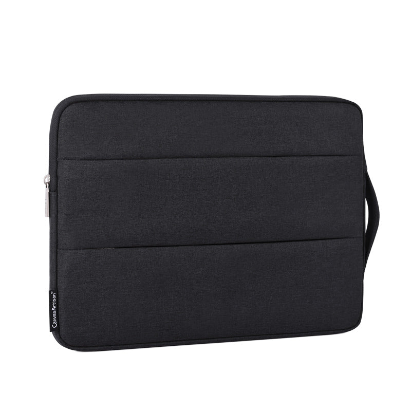 Laptophoes 13.3 Inch - VV Sleeve - Zwart - 123laptophoezen.nl