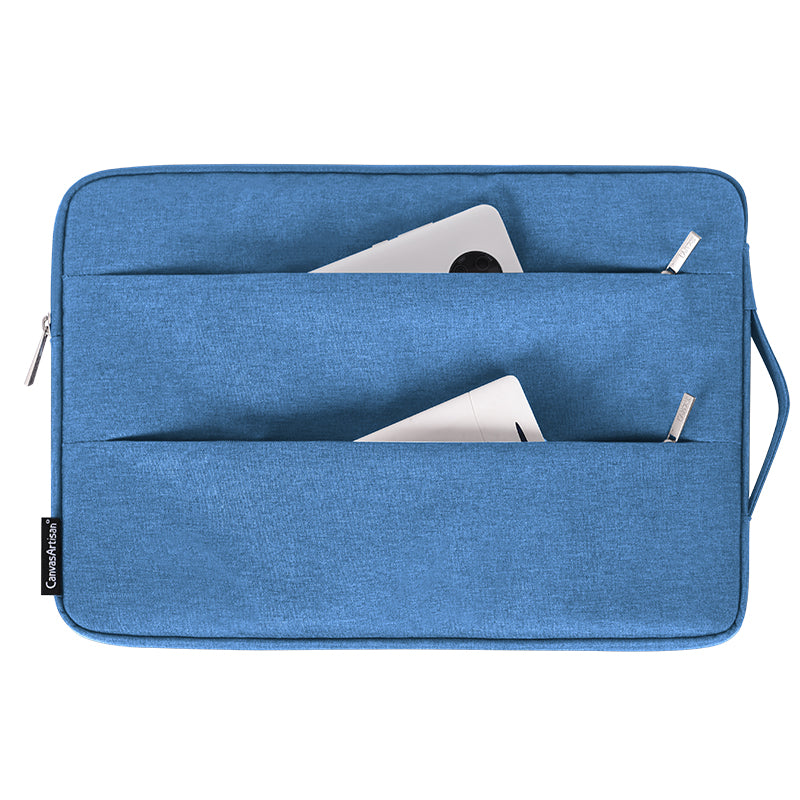 Laptophoes 13 Inch - VV Sleeve - Blauw - 123laptophoezen.nl