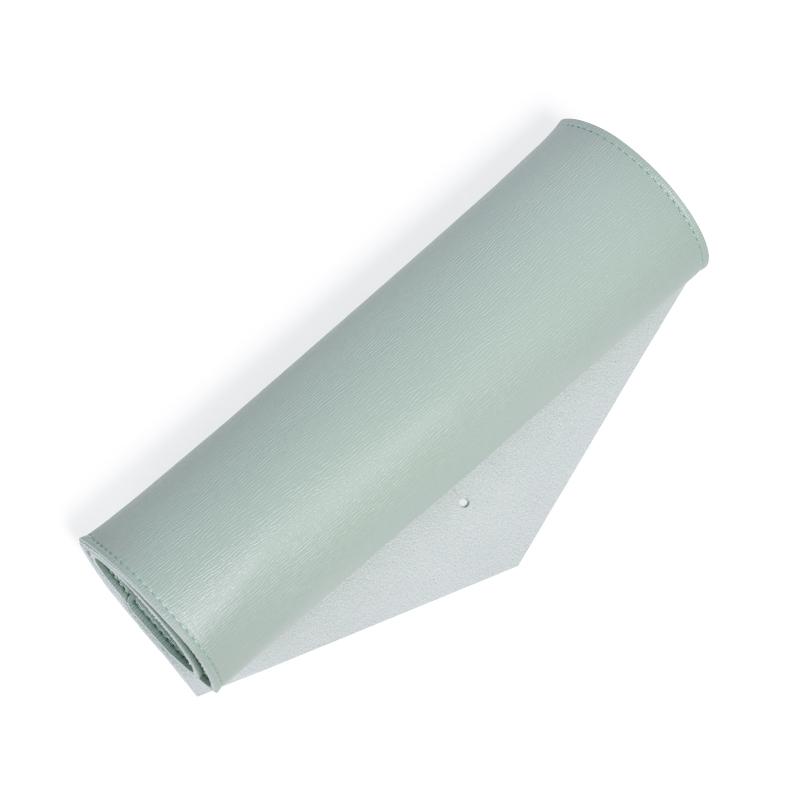 Laptophoes 13.3 Inch - PU Brief Case - Mintgroen - 123laptophoezen.nl